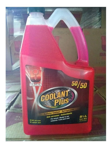 Refrigerante Coolant Plus 50/50 Para Motores A Gasolina
