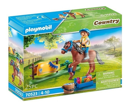 Playmobil 70523 Country Poni Galés Con Figura De Niño