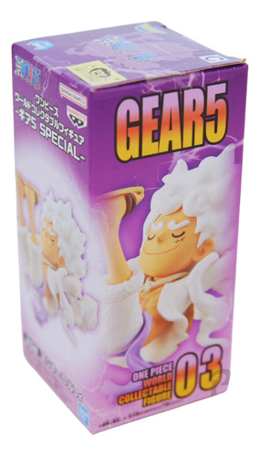 Figura Monkey D. Luffy Gear 5 Nika Wcf Special Edition