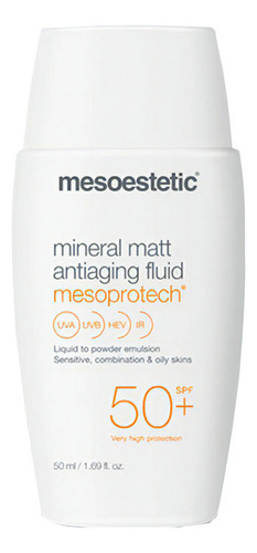 Protetor Solar Pele Acneica - 50 Mineral Matt Mesoestetic