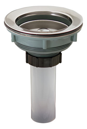 Contra Canasta Plastica Fregadero C/cu Acero Inox Rugo 13pp