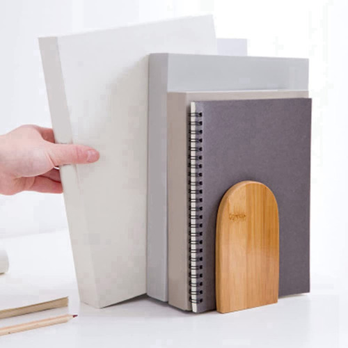 Hh Extremos De Libros De Madera, Soportes Resistentes Para