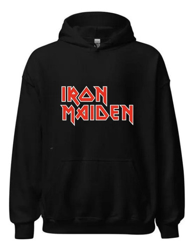 Buso Capota Banda Iron Maiden Logo Negro 