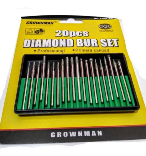 20 Brocas Diamantadas Dibujo En Vidrio Multipropósito