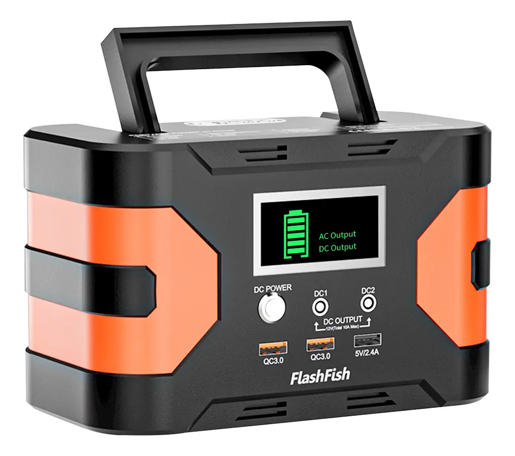 Generador Portátil 166Wh 200W FlashFish CPAP Silencioso