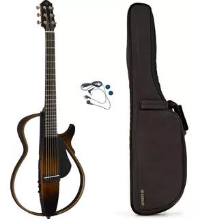 Violão Yamaha Slg200s Tbs Silent Aço Com Bag