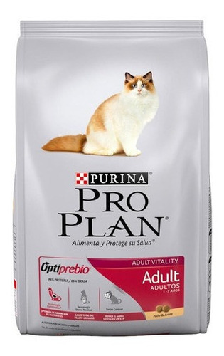 Alimento Pro Plan Adult Para Gato Adulto Sabor Pollo/arroz E