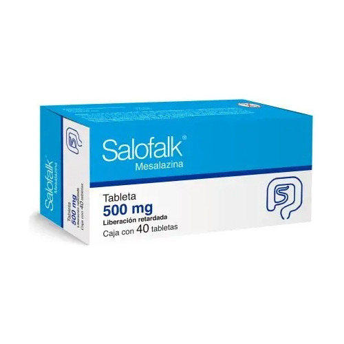 Salofalk 500 Mg Caja 40 Grageas Mesalazina