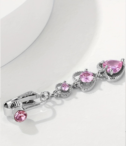 Anillo De Ombligo Falso Piercing De Ombligo Falso Clip En