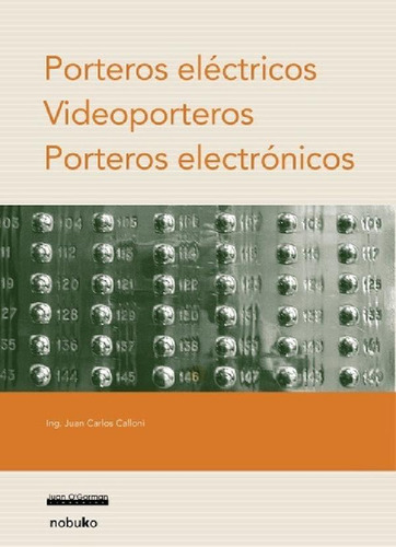 Libro - Porteros Electricos Videoporteros Porteros Electron