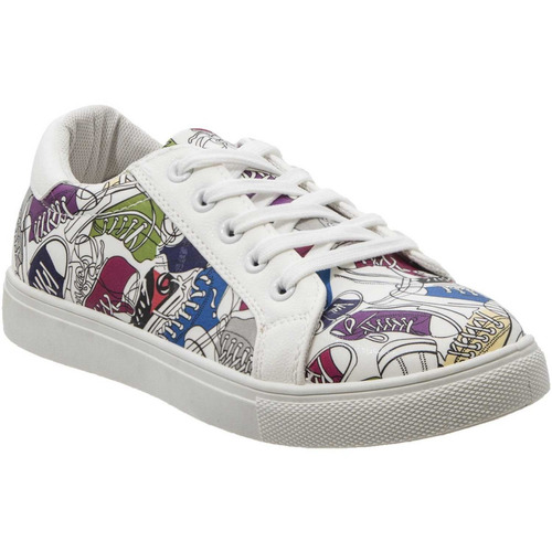 Zapatillas Mujer Graffiti Sport Teen Casual Color 