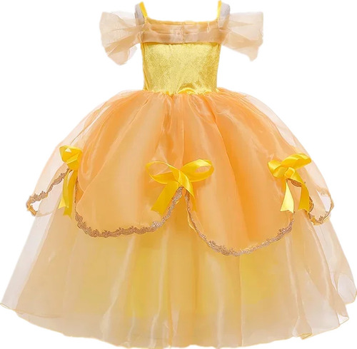 2023 Cosplay Belle Princess Dress Girls Beauty And The