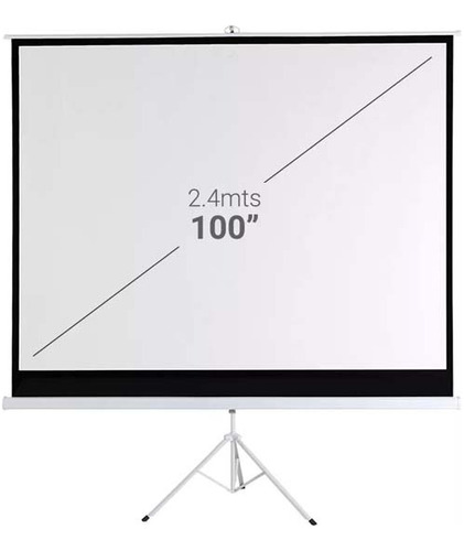 Pantalla Para Proyector Loch 43 Matte White Panloms100sr