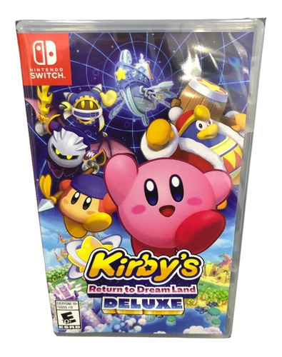 Kirby's Return To Dream Land Deluxe Nintendo Switch Nuevo 