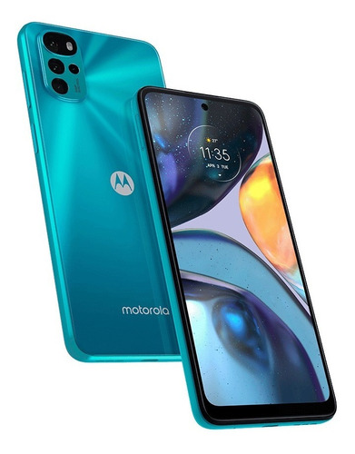Imagen 6 de 7 de Celular Motorola Moto G22 4gb Ram 128gb 4g Celeste 6.5 Cc