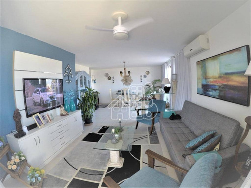 Cobertura Com 3 Dormitórios À Venda, 241 M² Por R$ 1.700.000,00 - Piratininga - Niterói/rj - Co0392