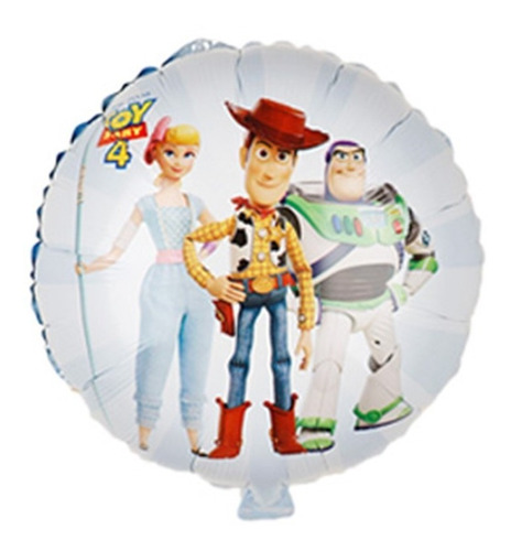 Pack 6 Globos Metalizados Toy Story Surtido 45x45