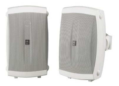 Yamaha Ns-aw150wh 2-way Interior / Exterior Altavoces (par B