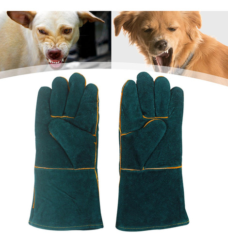 Guantes De Manejo De Mascotas 1 Parabilidad De 35cmx14cm