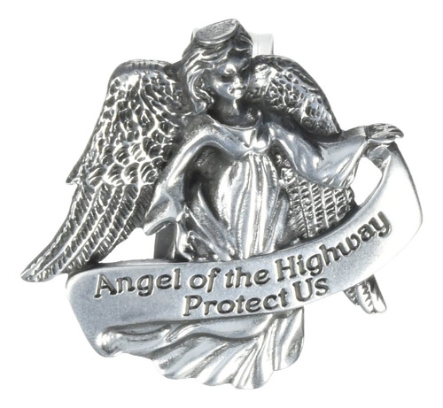 Cathedral Art Kvc119 Auto Visor Clip, Angel Of The Highway,