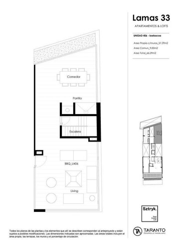Imagen 13 de 29 de Loft Con Terraza, Frente, Amenities, Seguridad.