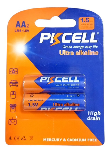 Pila Aa Piccell 1.5v Extra  Heavy Duty 