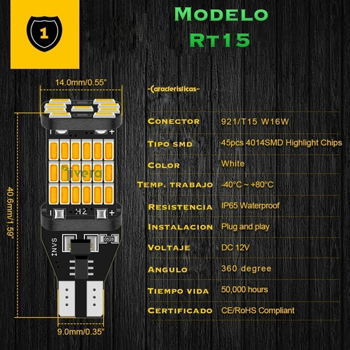 At Kit Bulbo Led Ultra Direccional Fr 3157 Mkz 2008 Shd