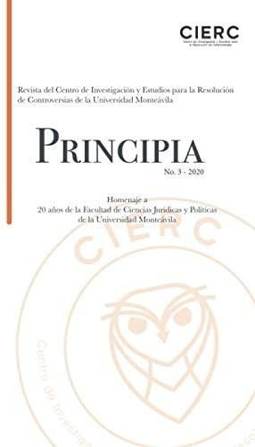 Libro: Principia No 3 - 2020: Revista Del Centro Investig