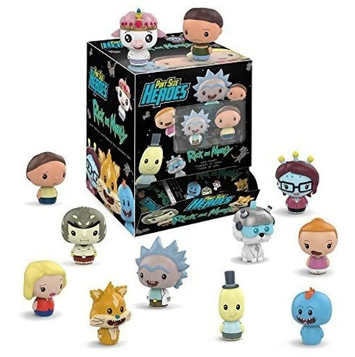 Pinta Tamaño Heroes Rick Y Morty (uno Mystery Figure)