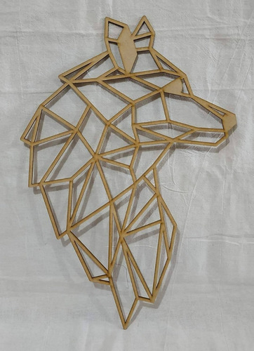 Imagen 5 de 10 de Animales Geométricos 50 Cm Mdf De 2.5mm