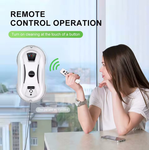 Robot Limpia Vidrios Ventanas Con Control Remoto Automatico