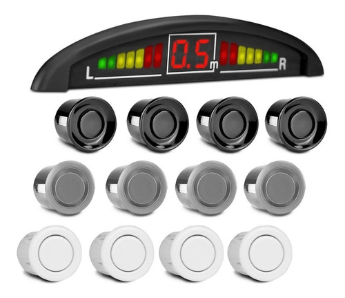 Retrovisor Com Tela Camera Re Sensor De Estacionamento Focus