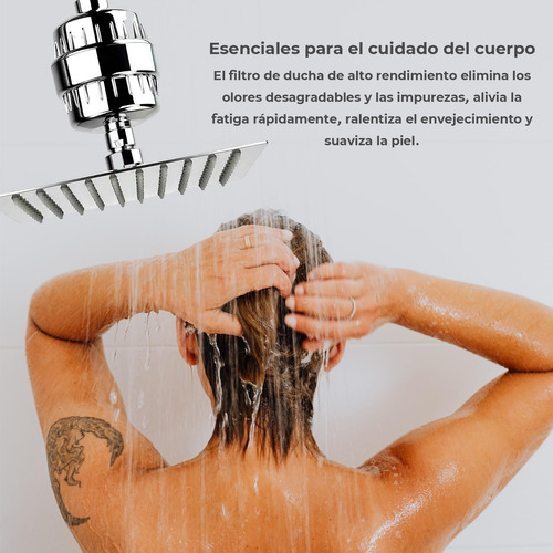 Filtro Para Regadera Baño, Filtro De Ducha Agua Universal
