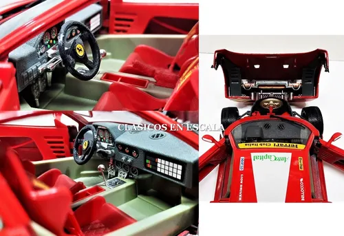 Ferrari F40 Evoluzione #1 1992 - Rojo Burago 1/18