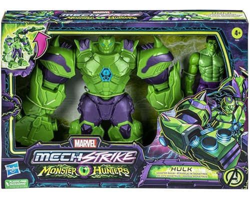 Marvel Hasbro Avengers Mech Strike Monster Hunters Hulk