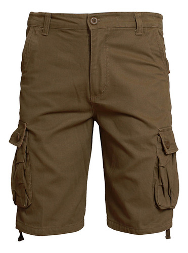 Pantalones Cortos Tipo B Para Hombre, Casuales, De Color Pur