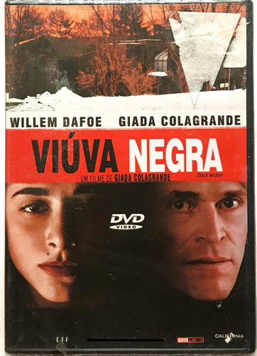 Dvd Viúva Negra - Willem Dafoe Giada Colagrande -  Lacrado