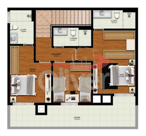Imagem 24 de 29 de Annecy, Cobertura Penthouse, 3 Dormitorios, 1 Vaga De Garagem, São Francisco, Curitiba, Paraná - Ap00922 - 33619031