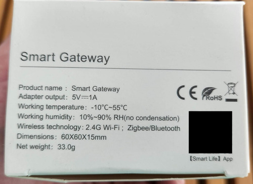 Gateway Tuya Zigbee 3.0 Wifi