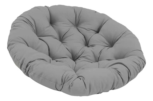 2 Cojín Suave Para Silla De Jardín, Diseño Gris Oscuro
