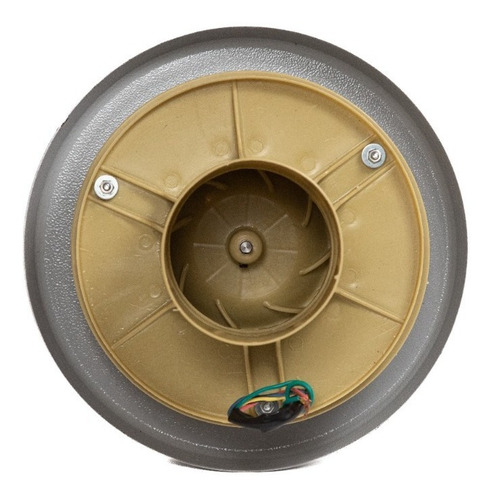Imagen 3 de 9 de Extractor De Aire Satelital 10 Cm Sombrero Chapa Baño/cocina