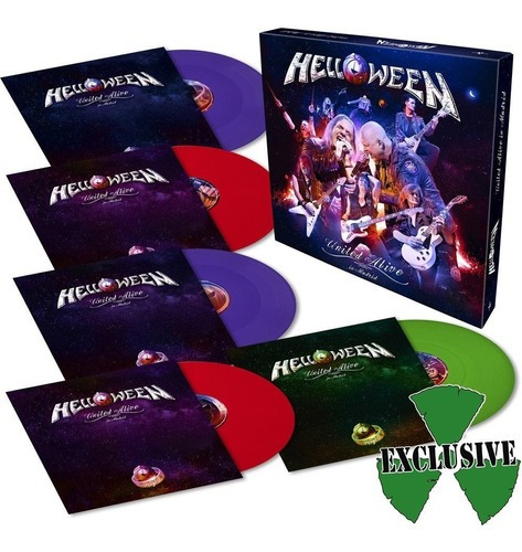 Helloween -  UNITED ALIVE - CAJA DE VINILO - vinilo 2019