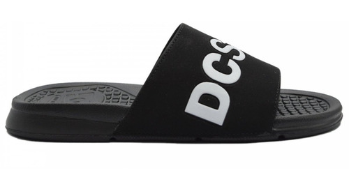 Ojota Dc Shoes Modelo Slide Negro Blanco Nueva Coleccion