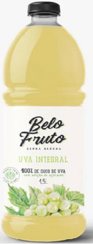 Suco Integral De Uva Belo Fruto Garrafa 1,5l Kit Com 6 Uni