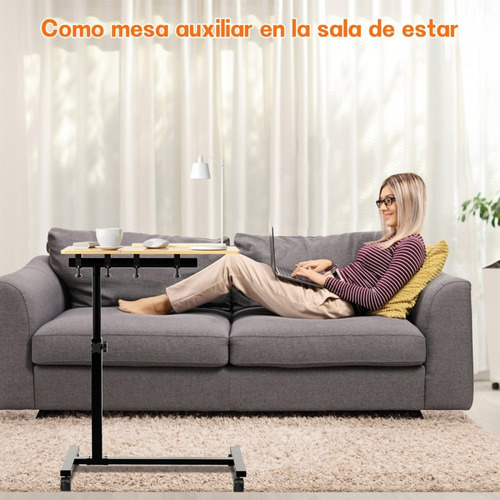 Escritorio Plegable Madera Oficina Ruedas Práctico