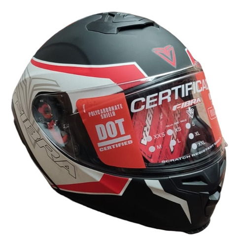 Casco Integral Fibra Giga