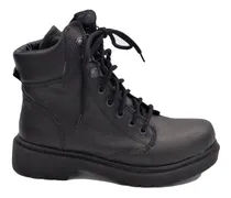 Comprar Borcego Borcegui Acordonado Mujer Cuero Vacuno Moda 617gu