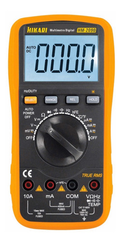 Multimetro Digital Profissional Hm-2090 Hikari