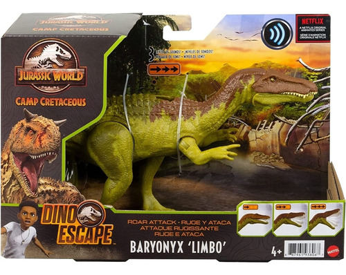 Figura De Dinosaurio Baryonyx Limbo Jurassic World Camp 