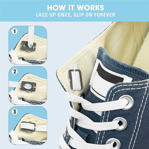 Sistema De Cordones Xpand No Tie Con Cordones Elástico...